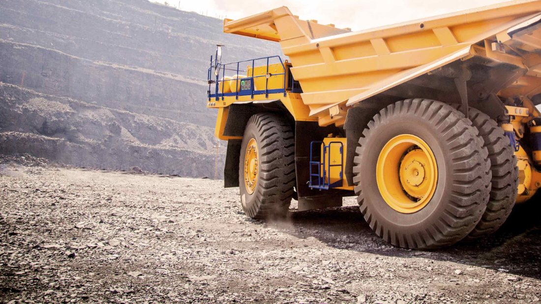 Mining haul truck tires in extreme-duty conditions